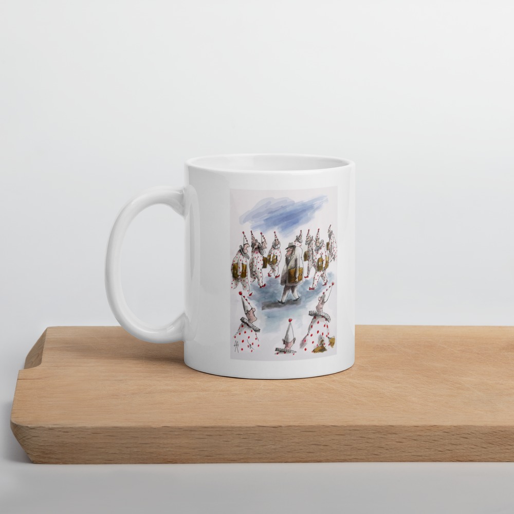 White Glossy Mug