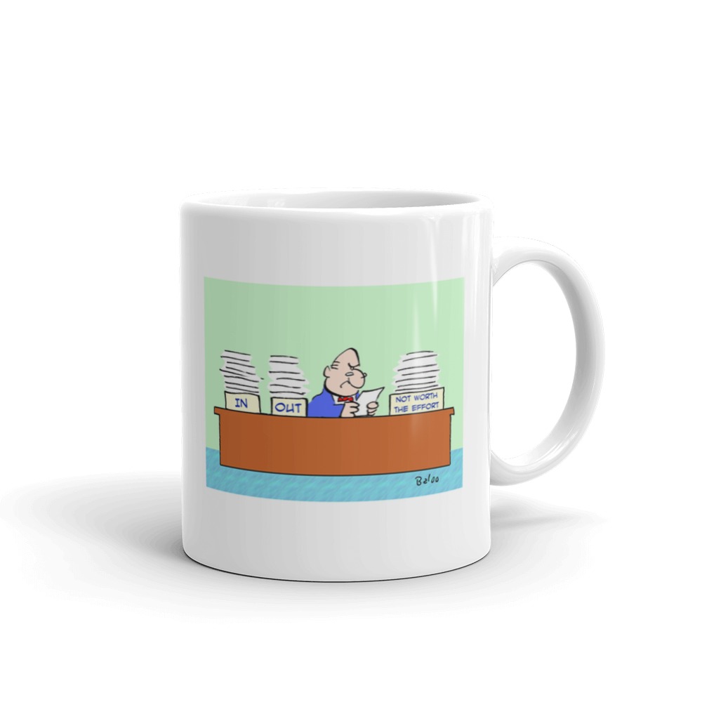 White Glossy Mug