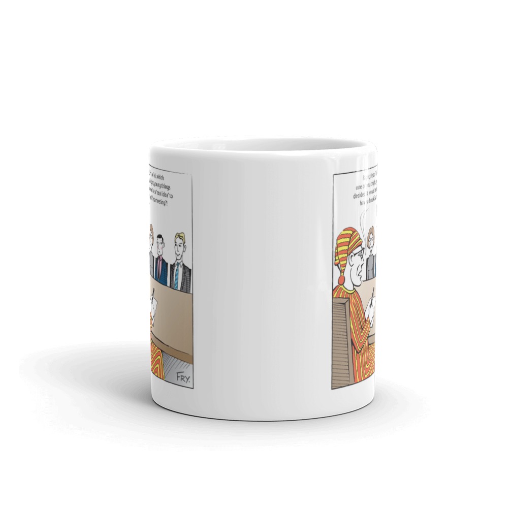 White Glossy Mug