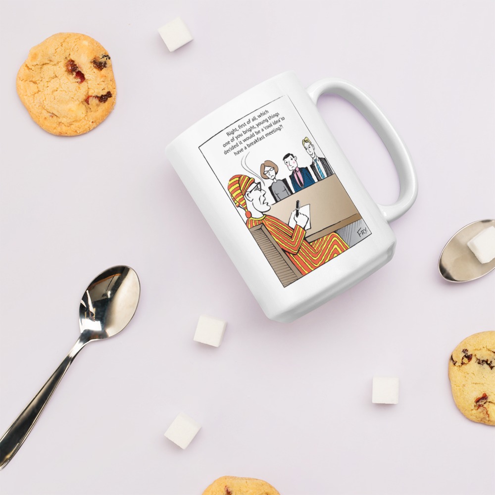 White Glossy Mug