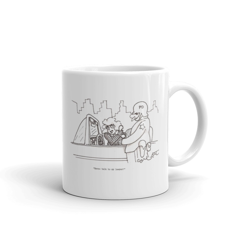 White Glossy Mug
