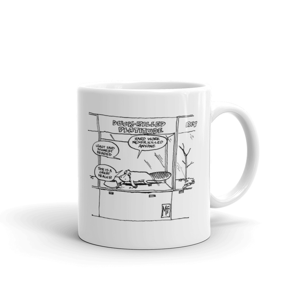 White Glossy Mug