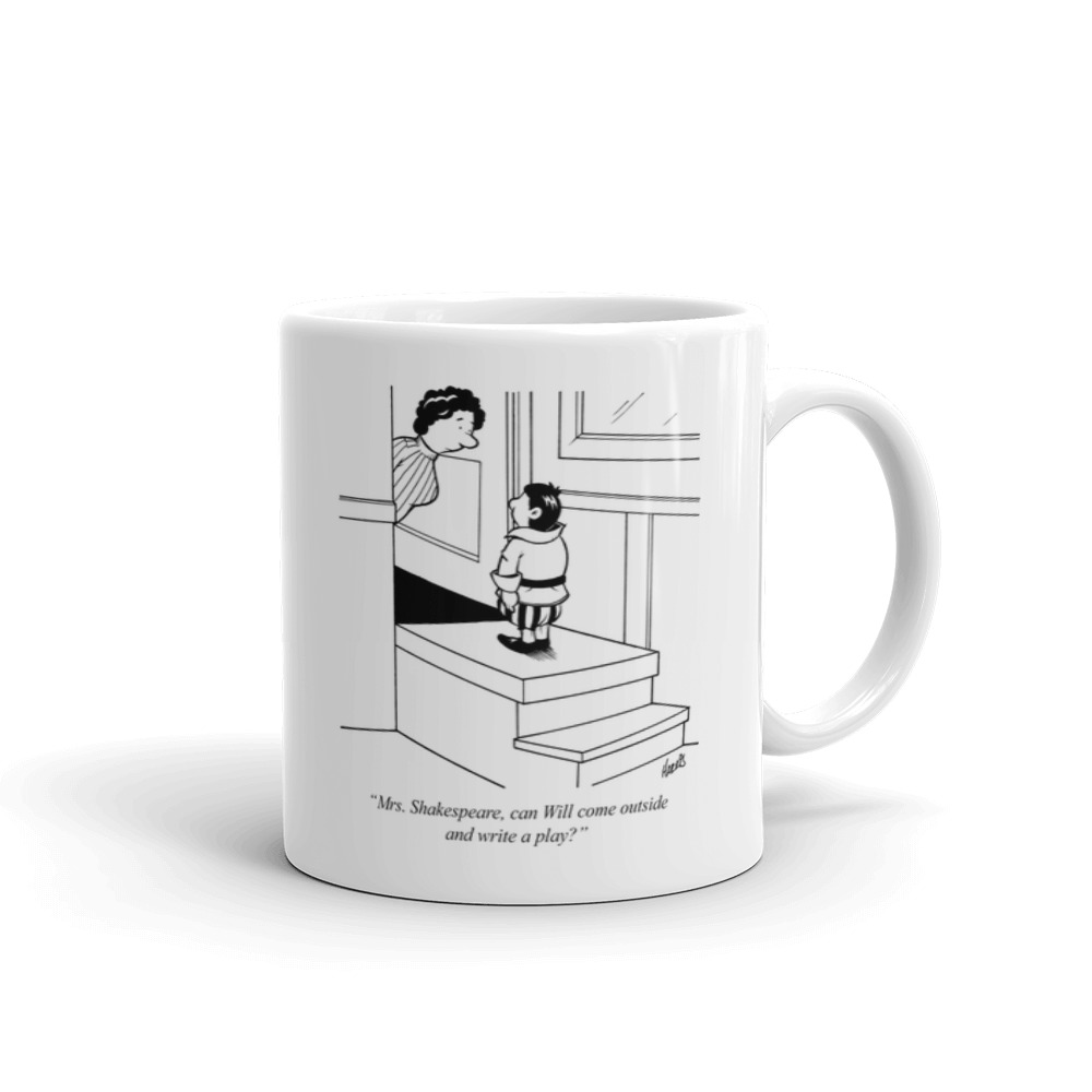 White Glossy Mug