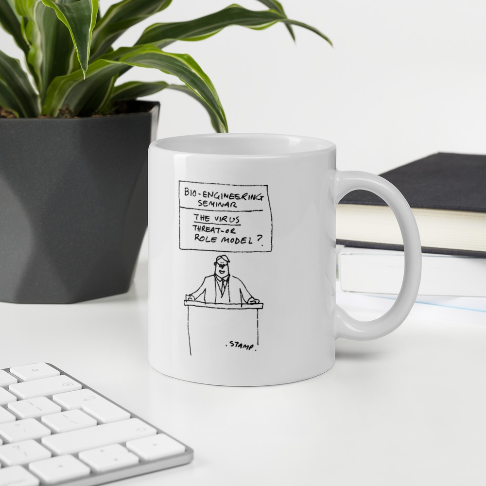White Glossy Mug