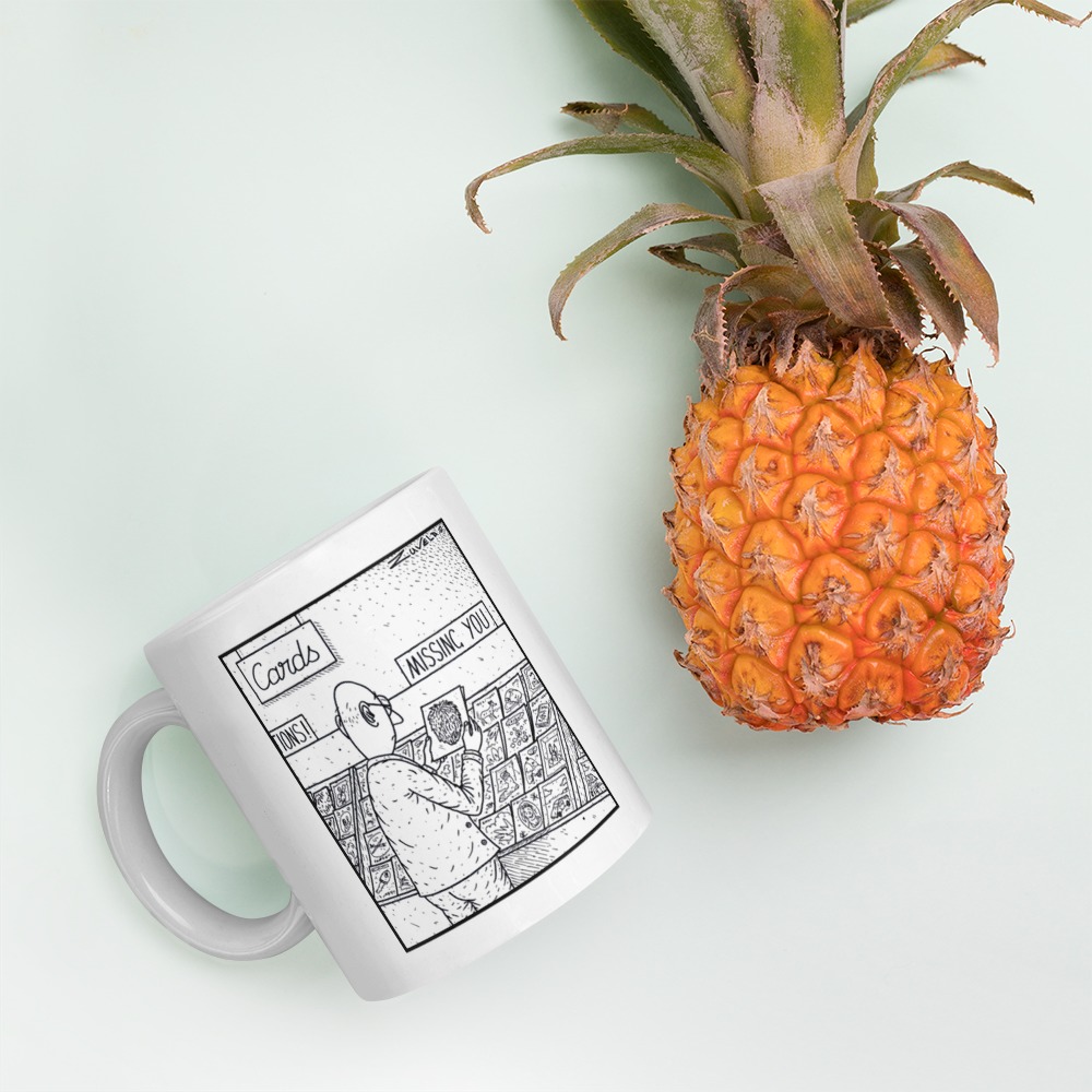 White Glossy Mug