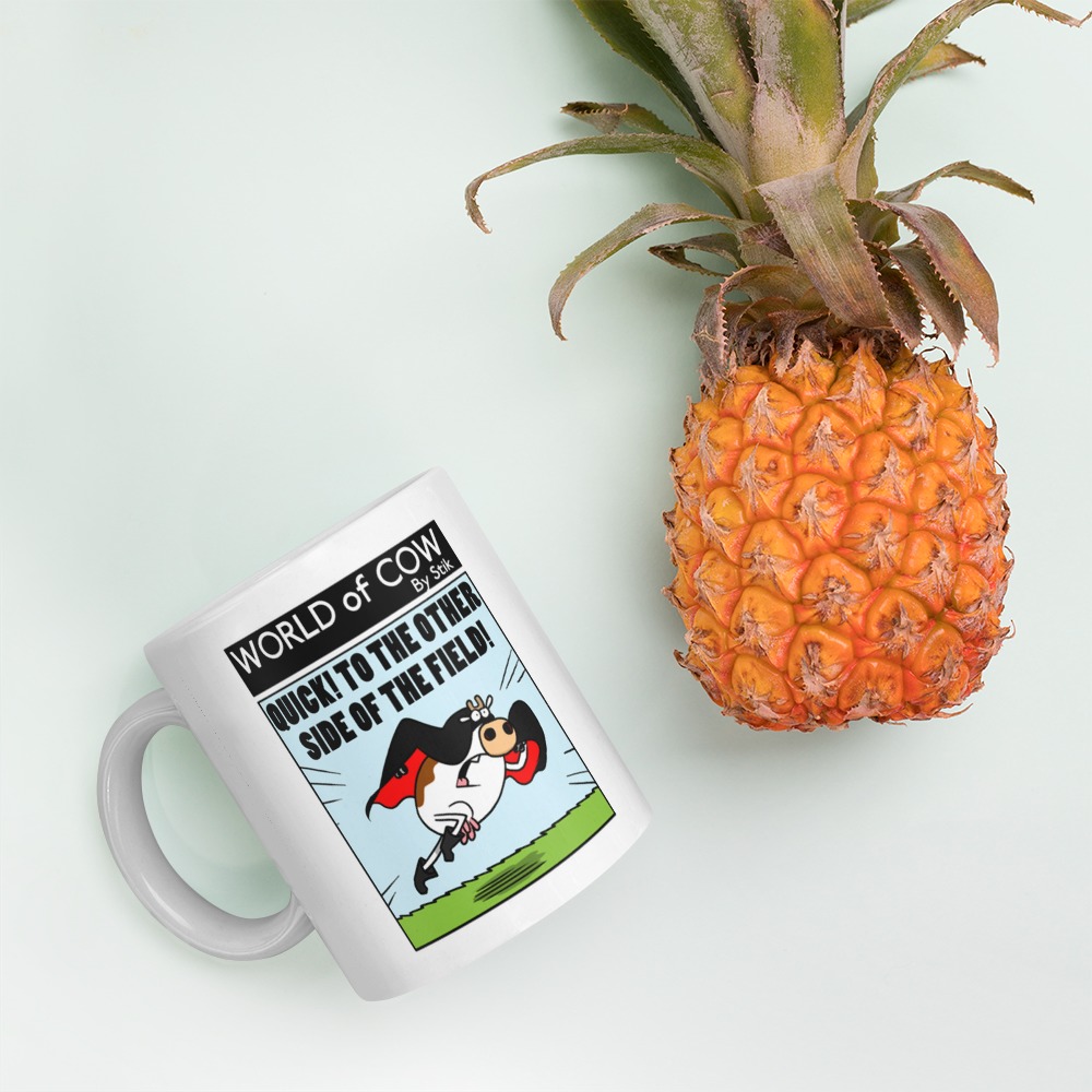 White Glossy Mug