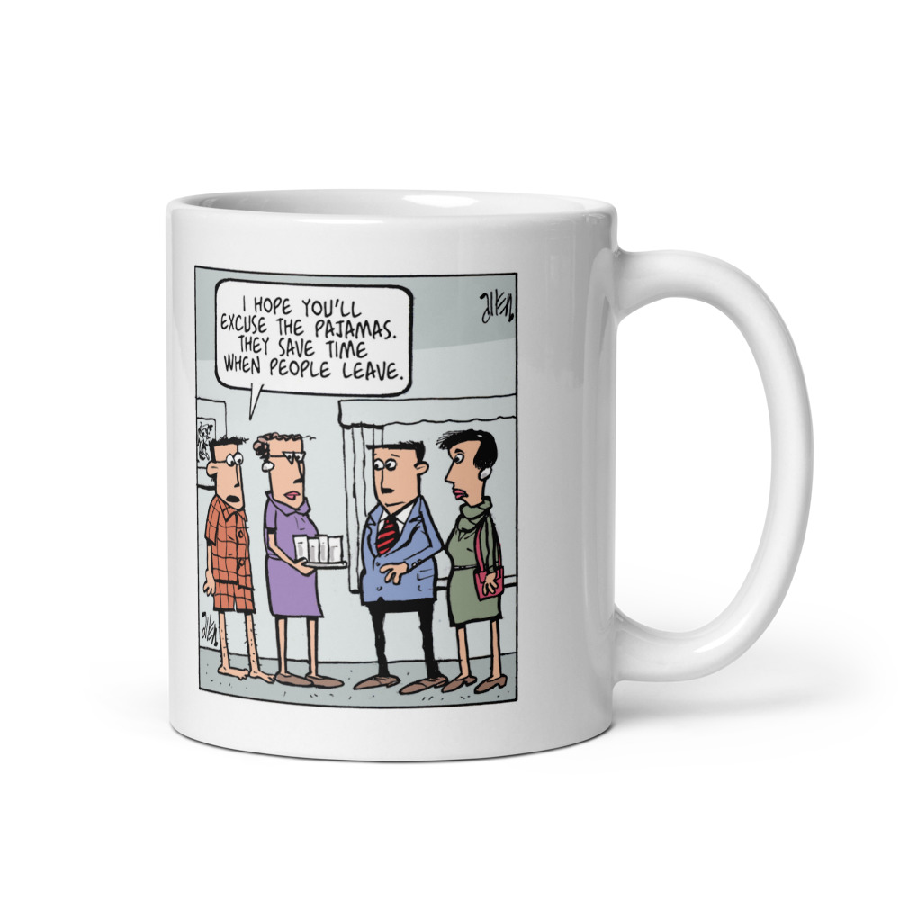 White Glossy Mug