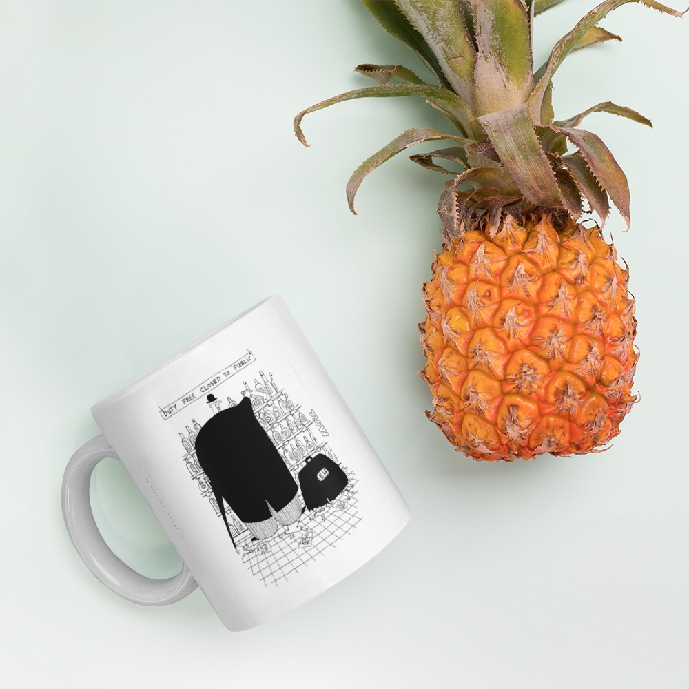 White Glossy Mug