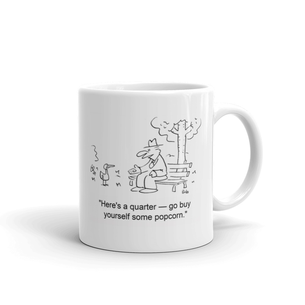 White Glossy Mug