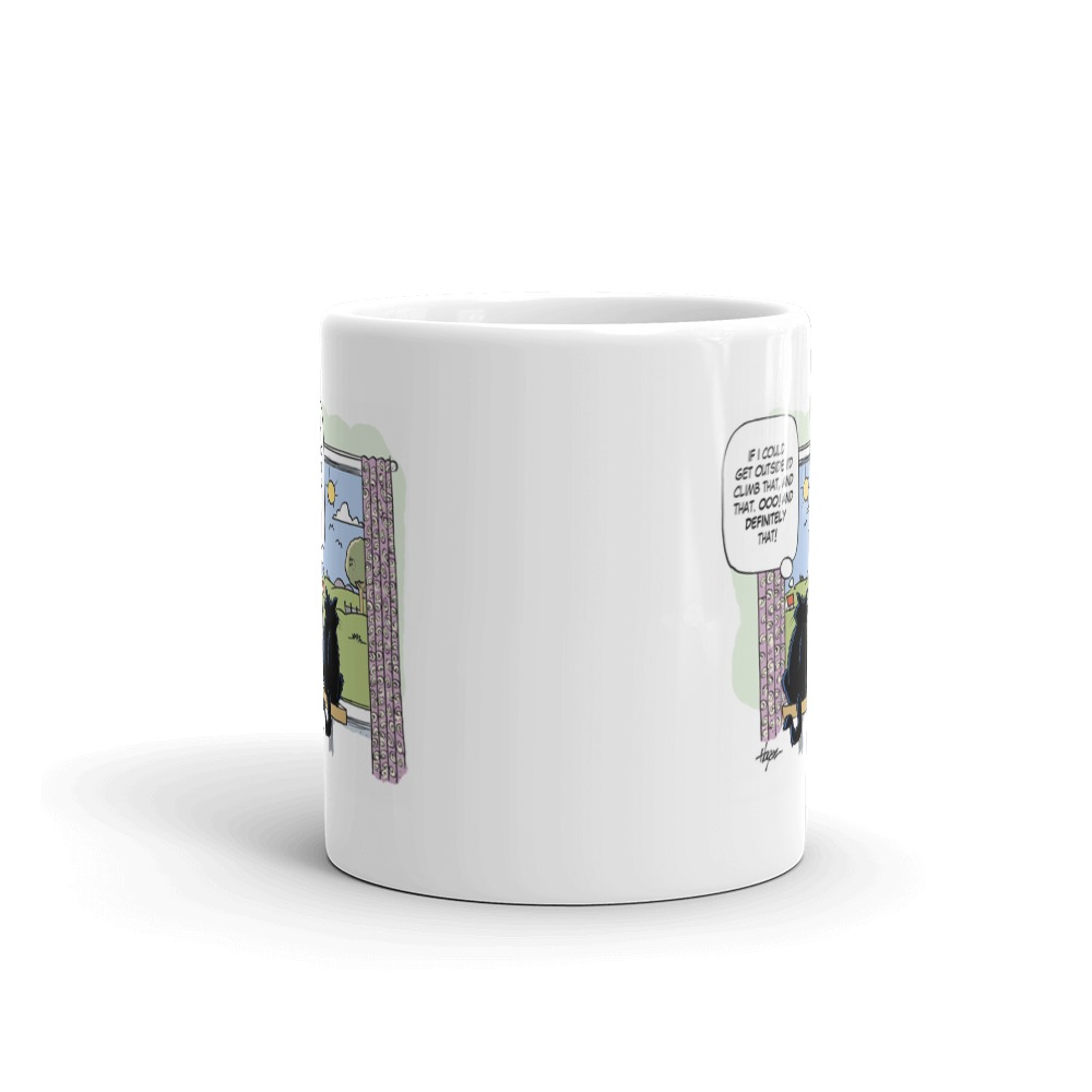 White Glossy Mug