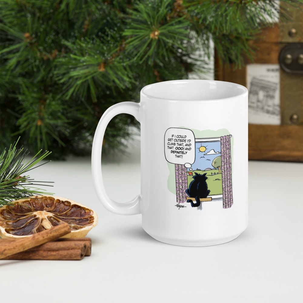 White Glossy Mug