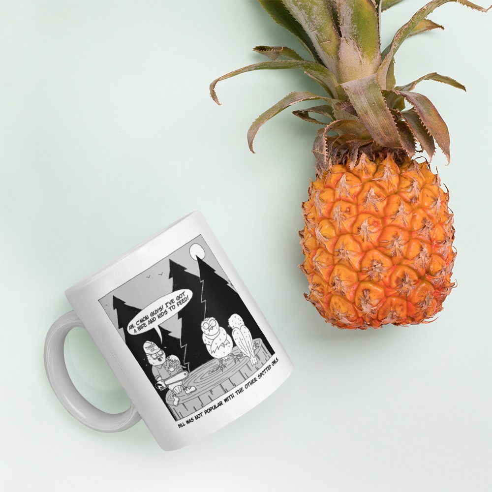White Glossy Mug