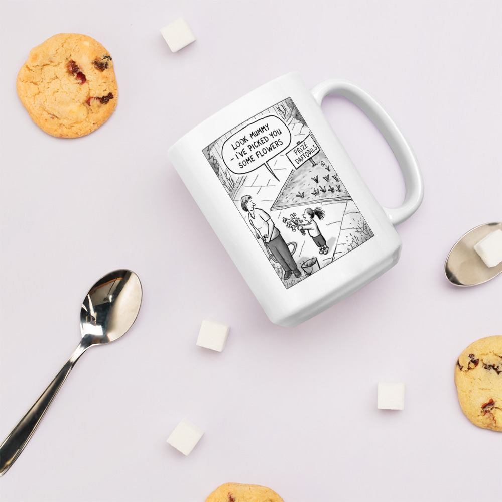 White Glossy Mug
