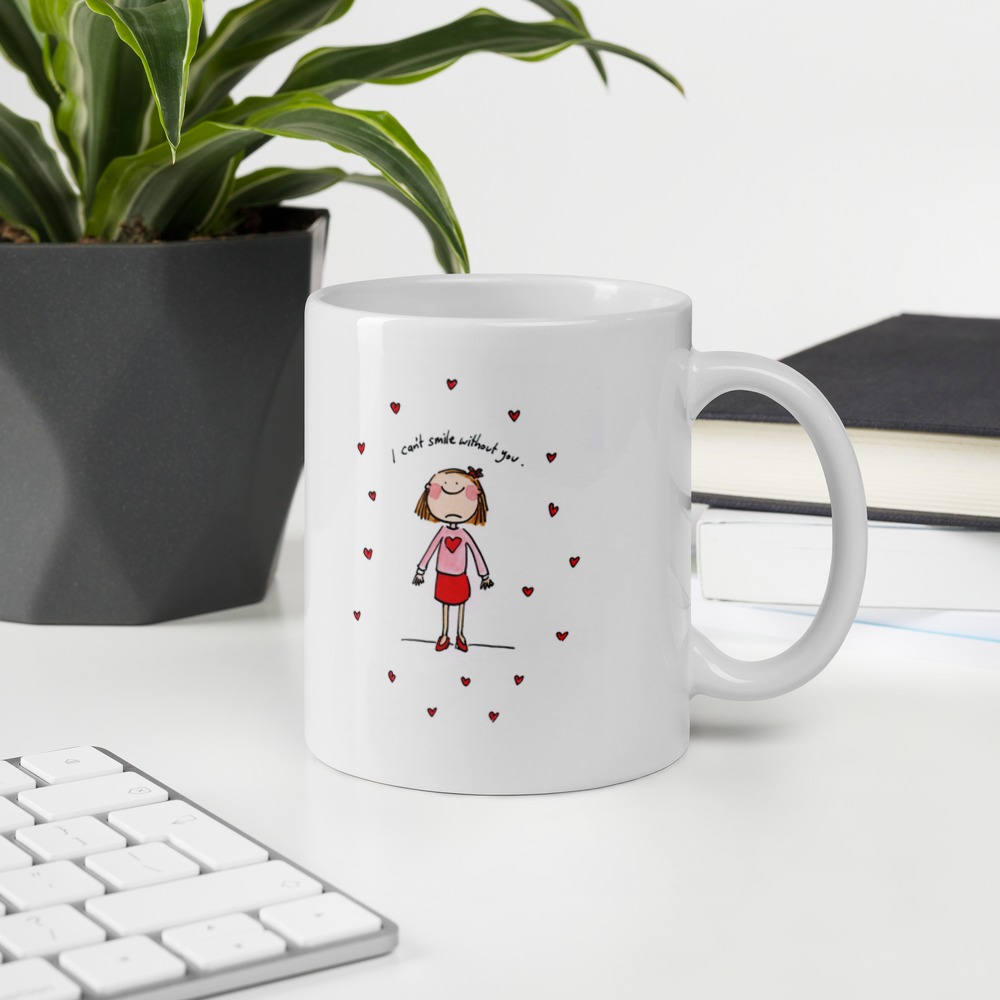 White Glossy Mug