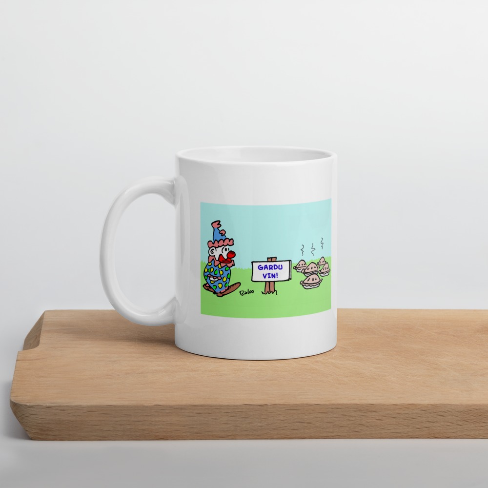 White Glossy Mug