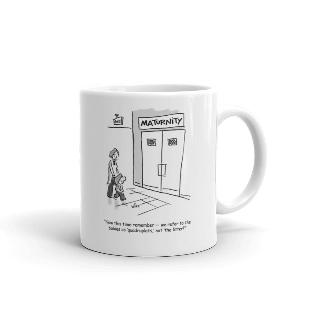 White Glossy Mug
