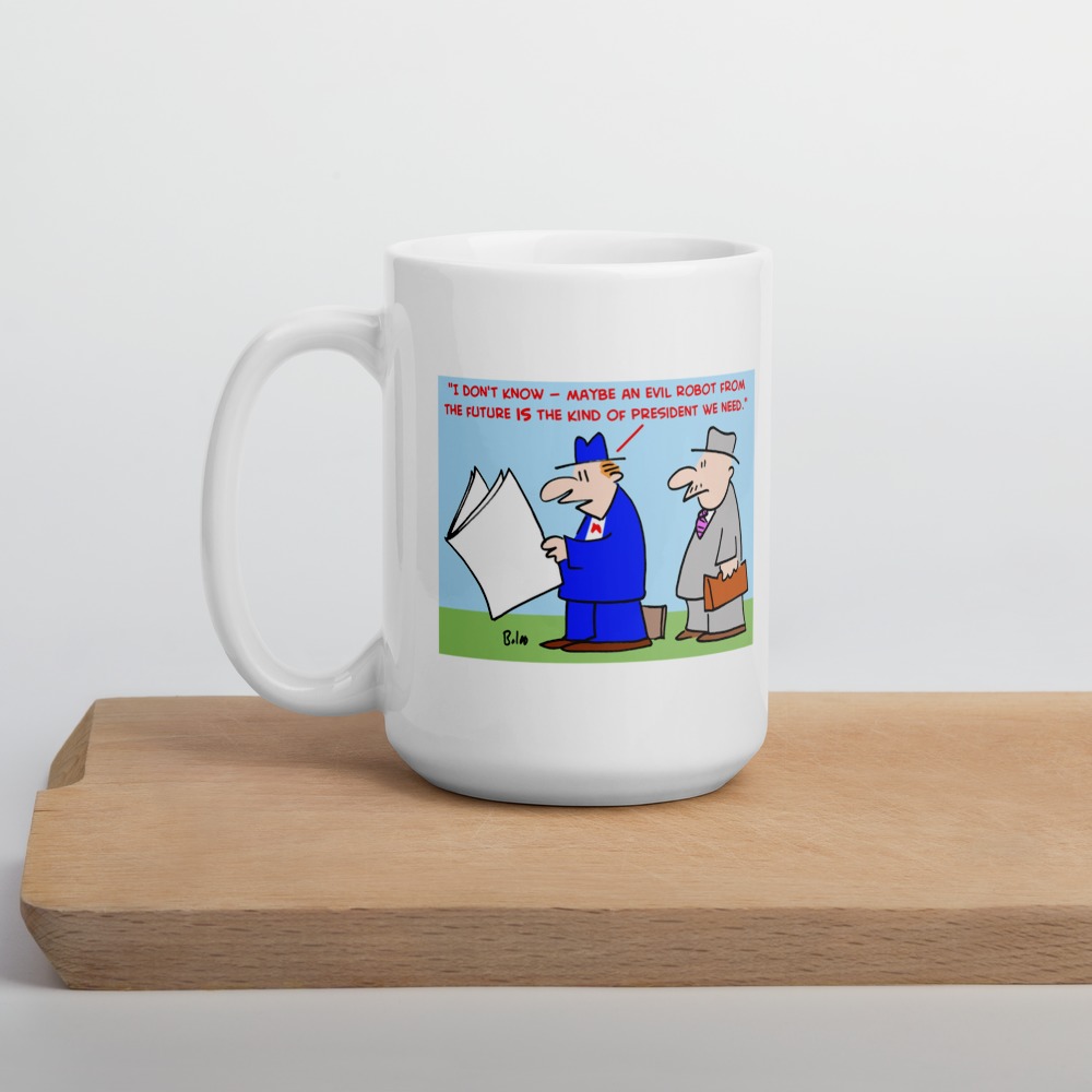 White Glossy Mug