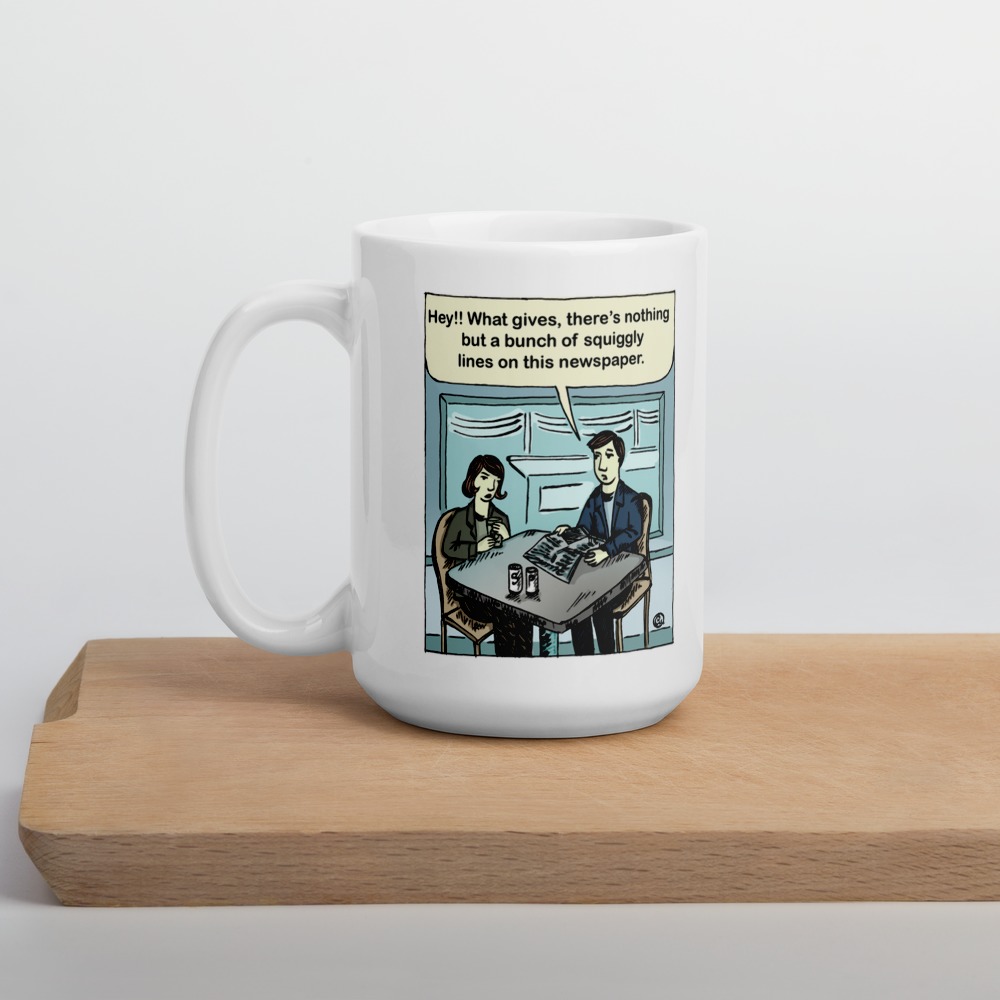 White Glossy Mug