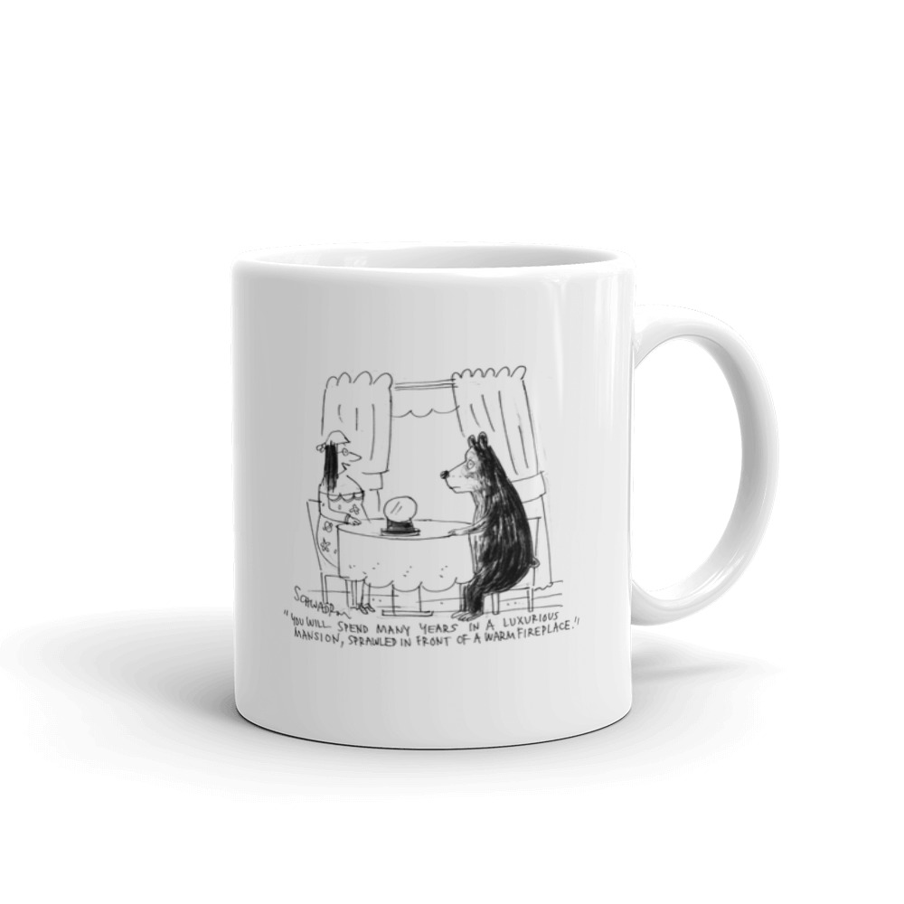 White Glossy Mug