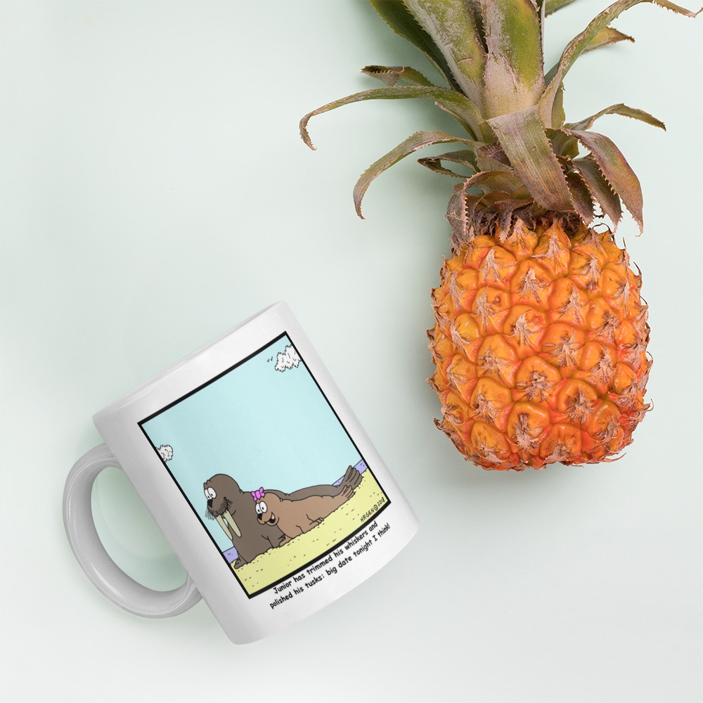 White Glossy Mug