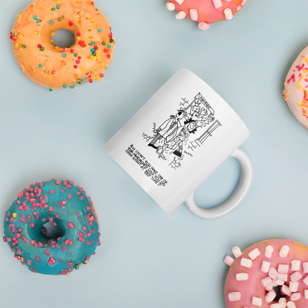 White Glossy Mug