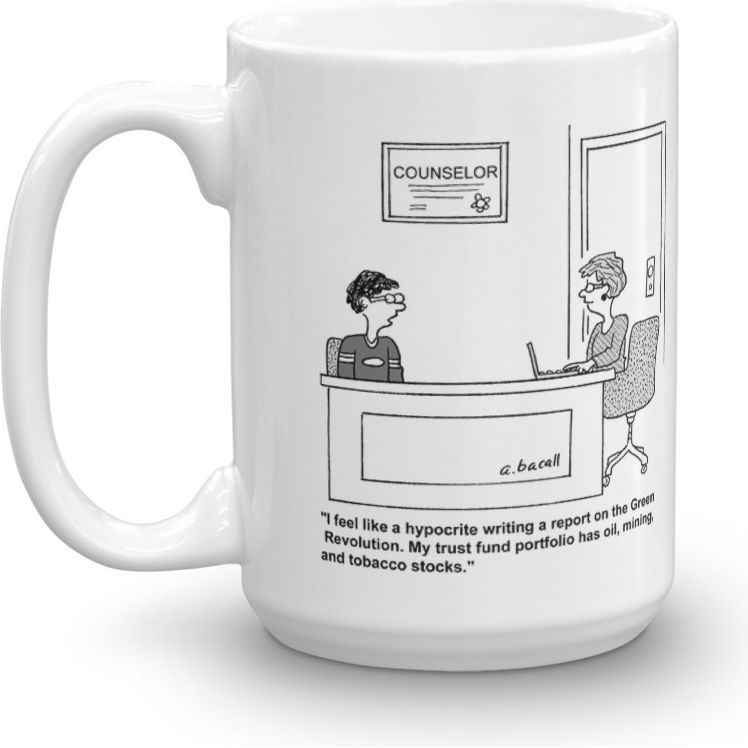 White Glossy Mug