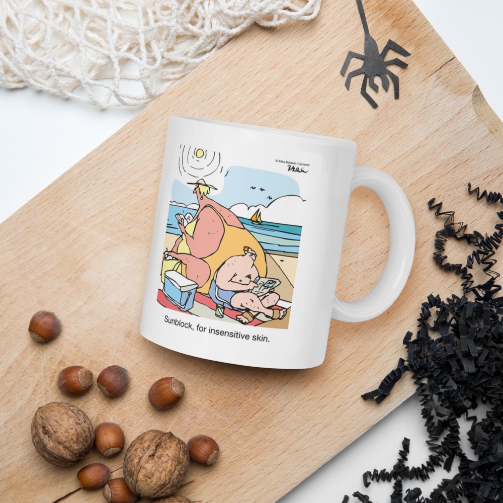 White Glossy Mug