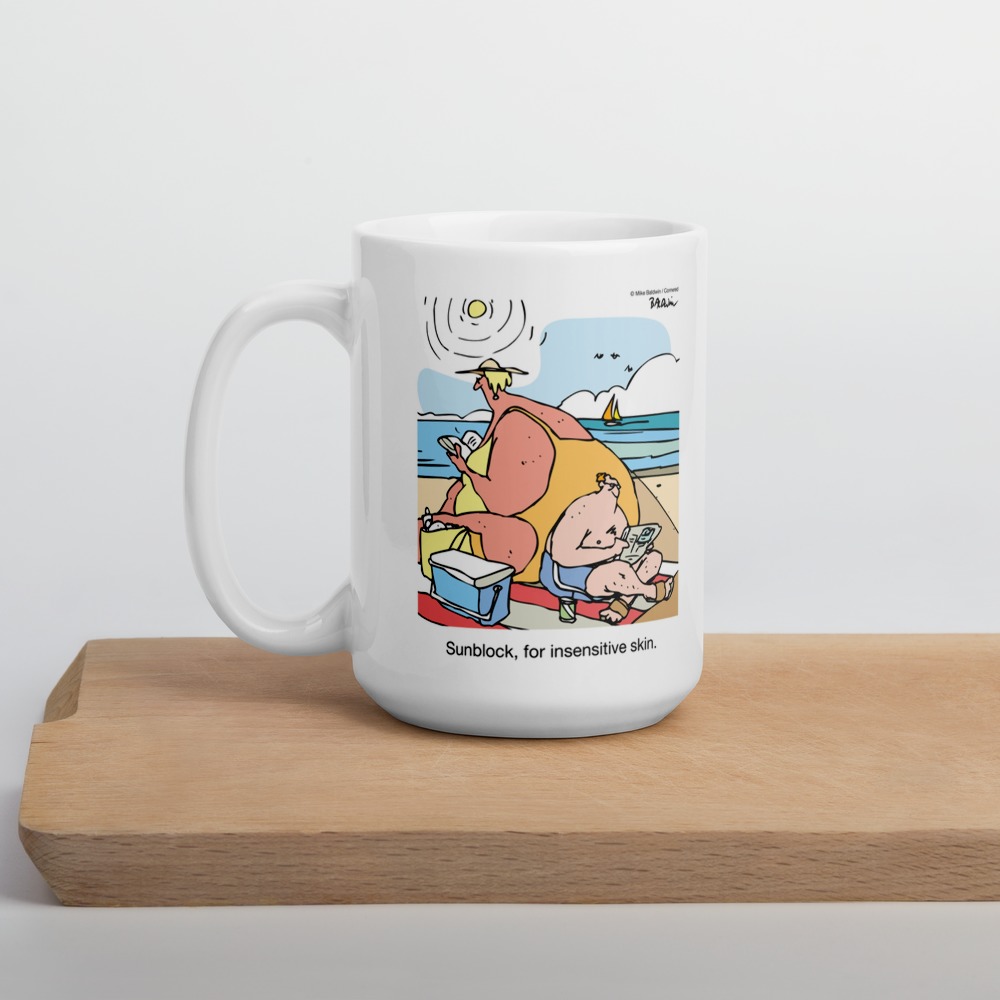 White Glossy Mug