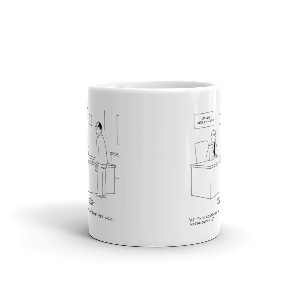 White Glossy Mug