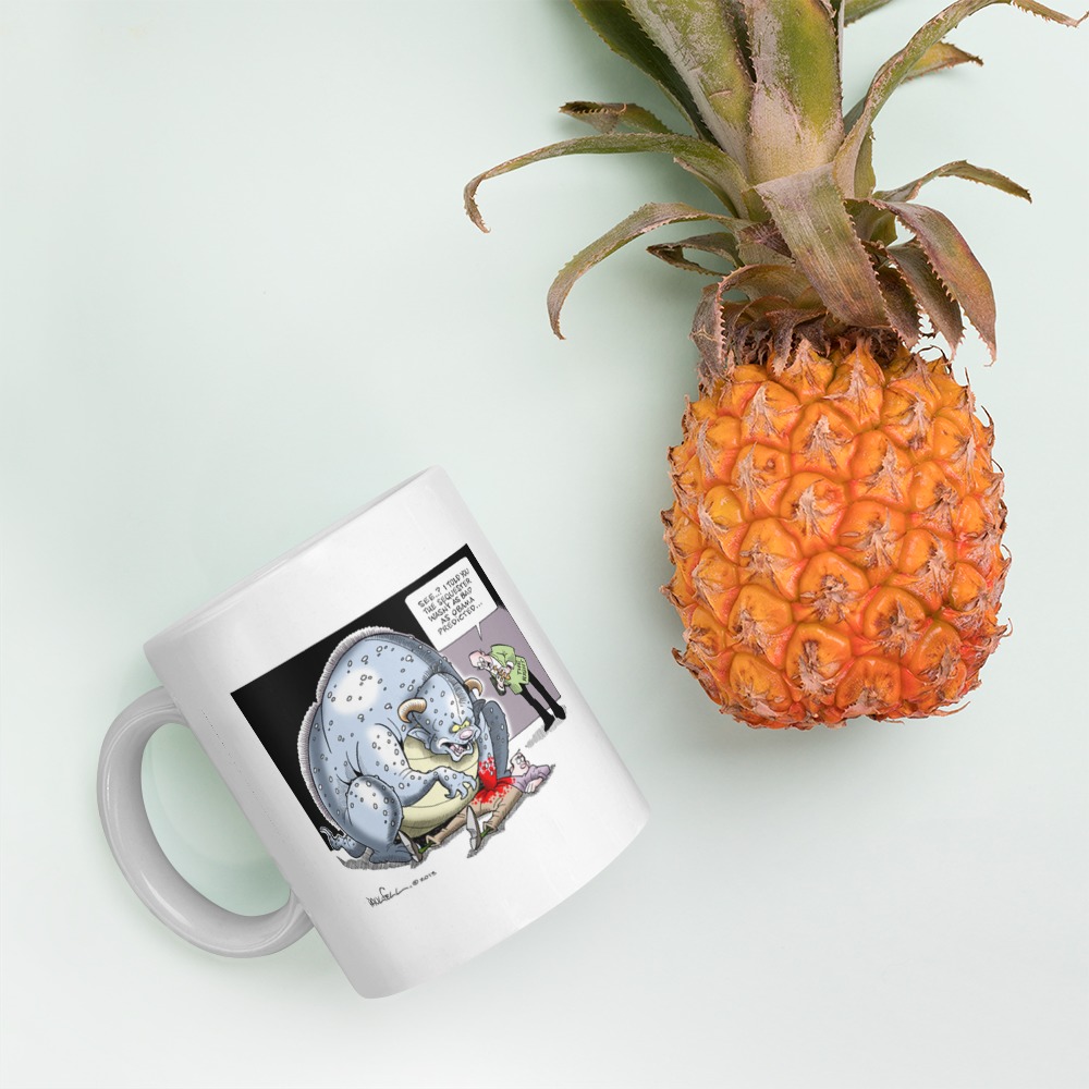 White Glossy Mug