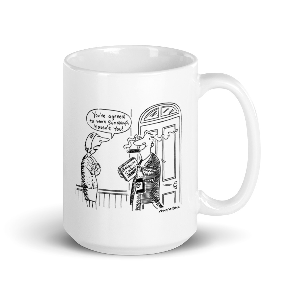 White Glossy Mug