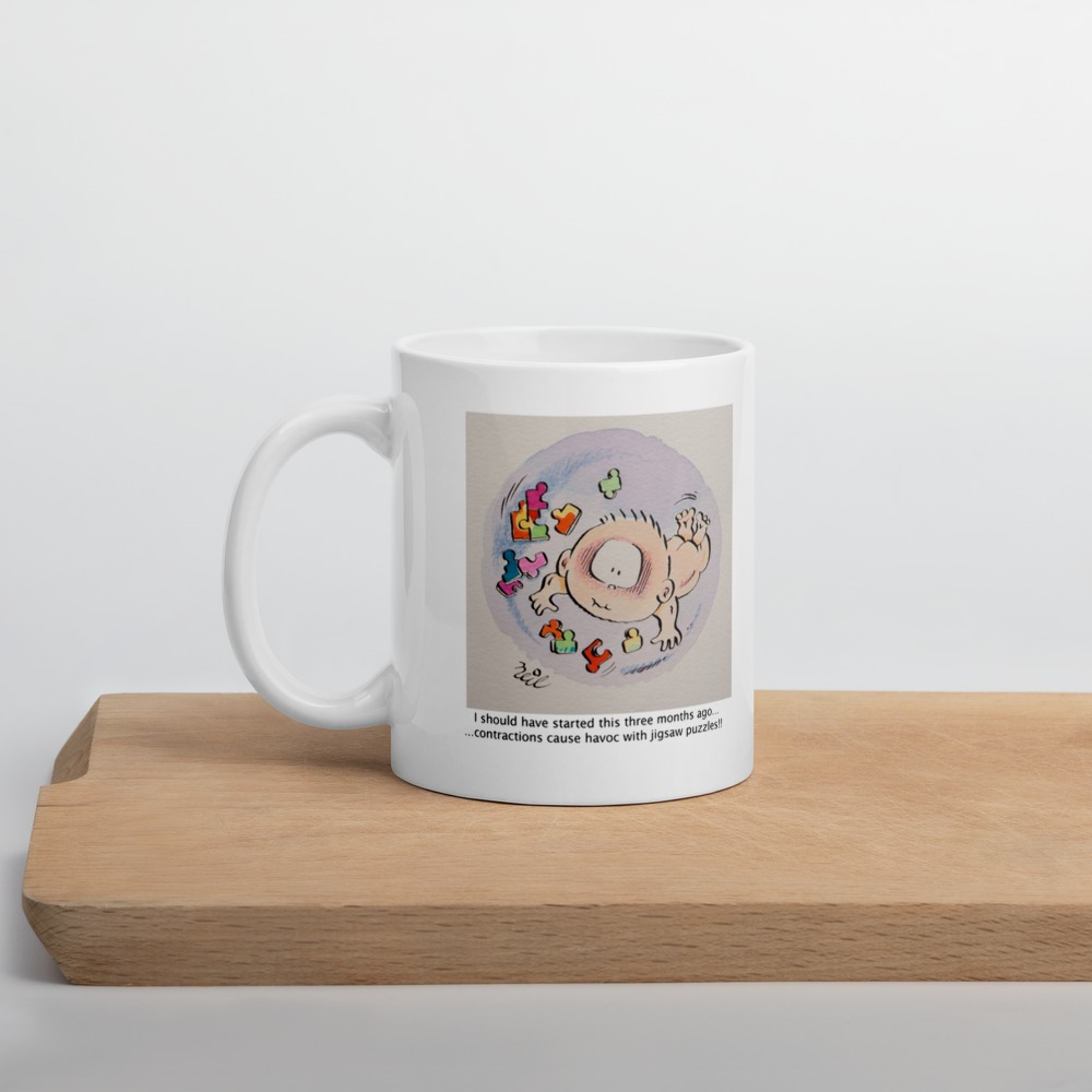 White Glossy Mug