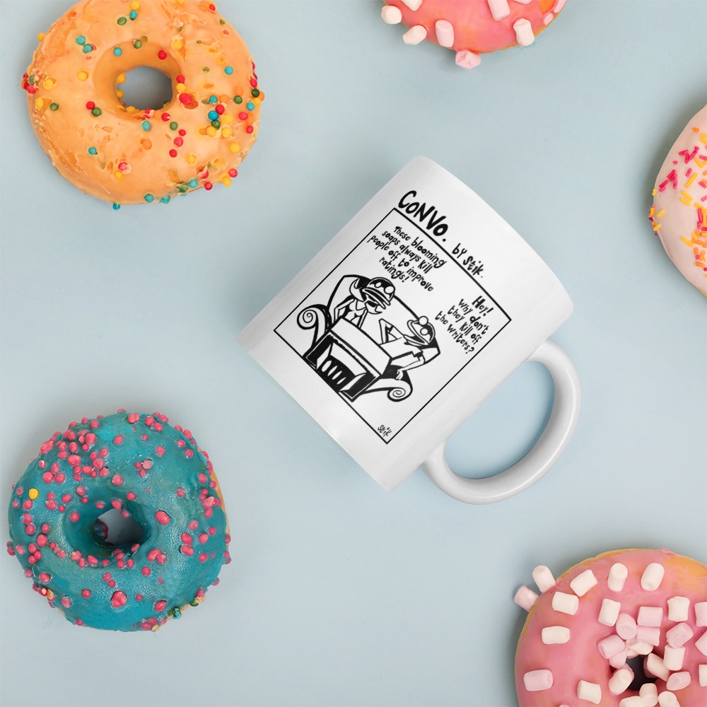 White Glossy Mug