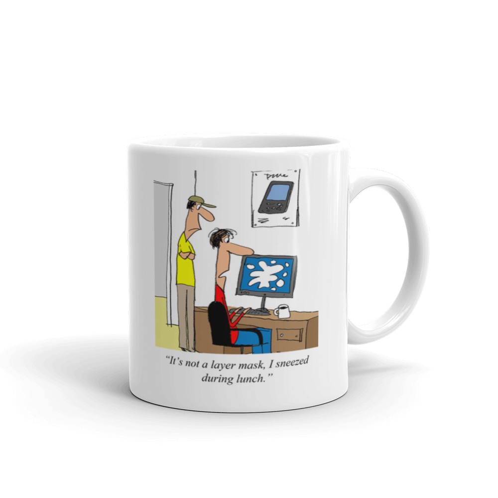 White Glossy Mug