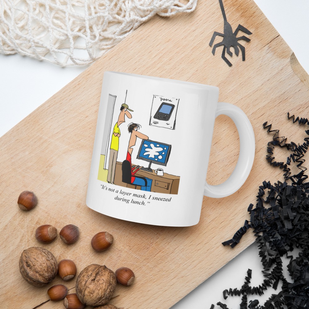 White Glossy Mug