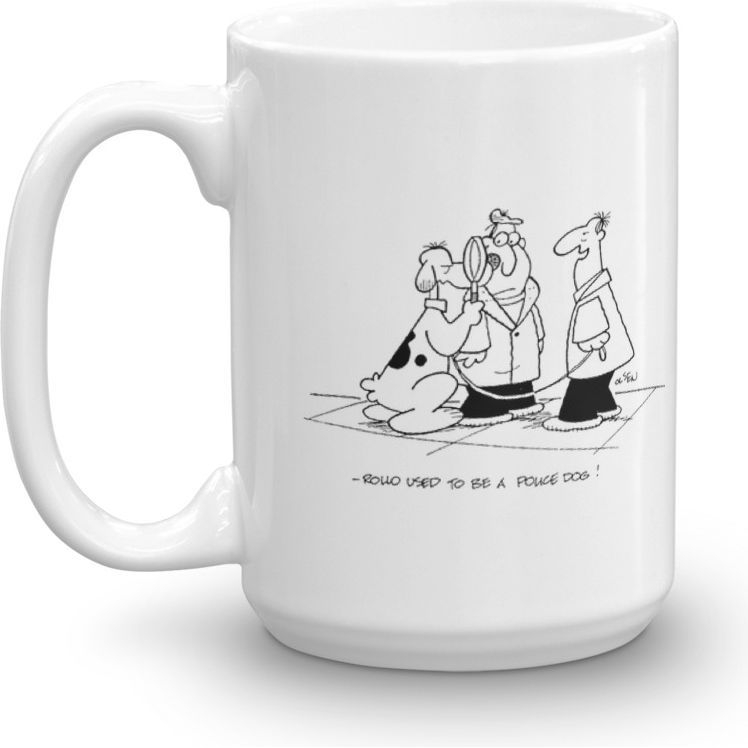White Glossy Mug