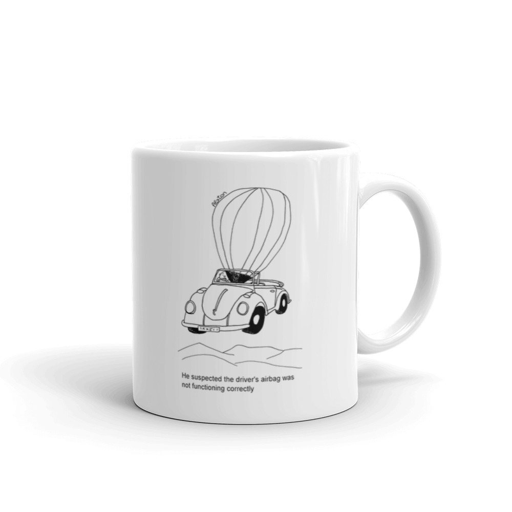 White Glossy Mug