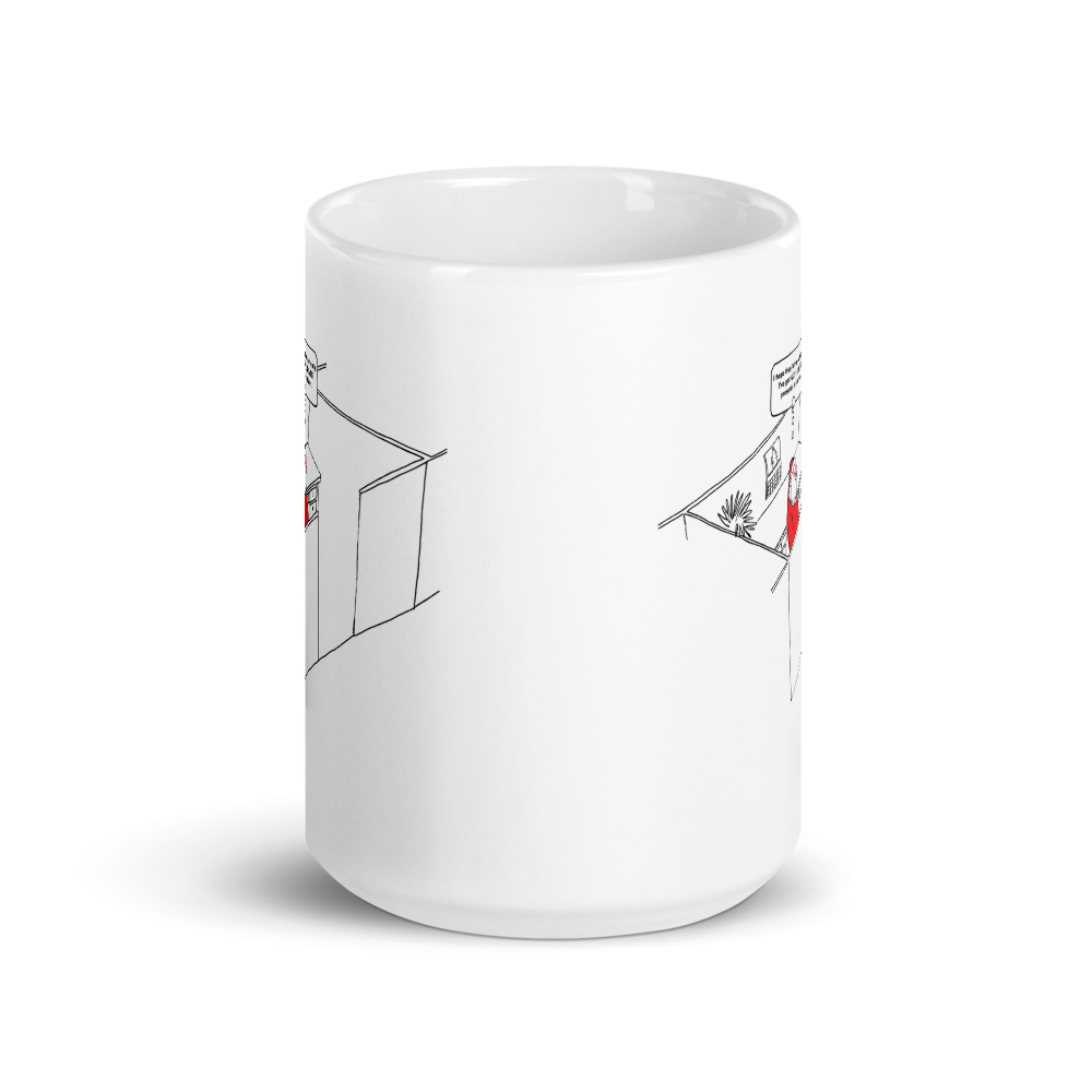 White Glossy Mug
