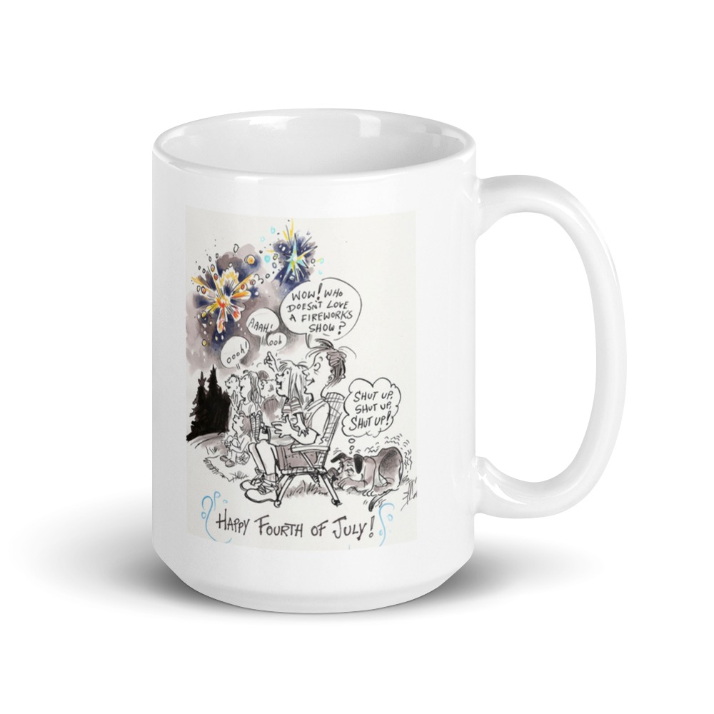 White Glossy Mug
