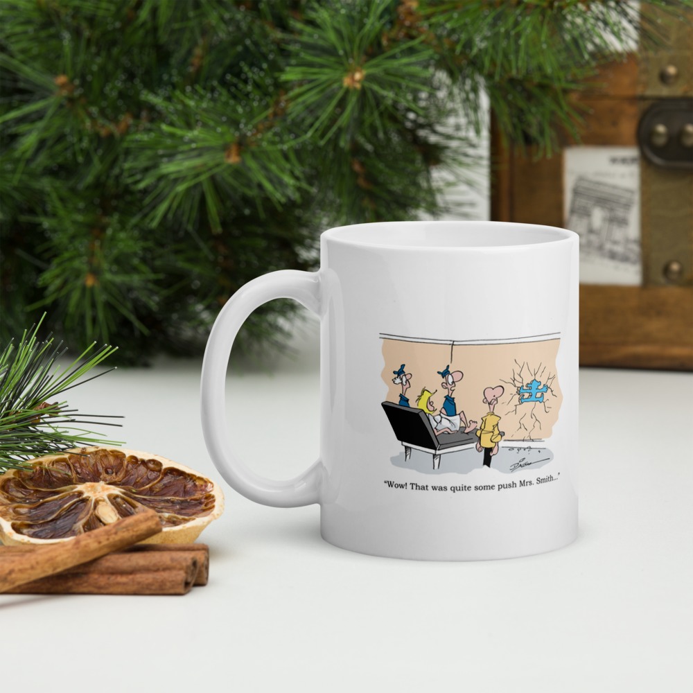 White Glossy Mug