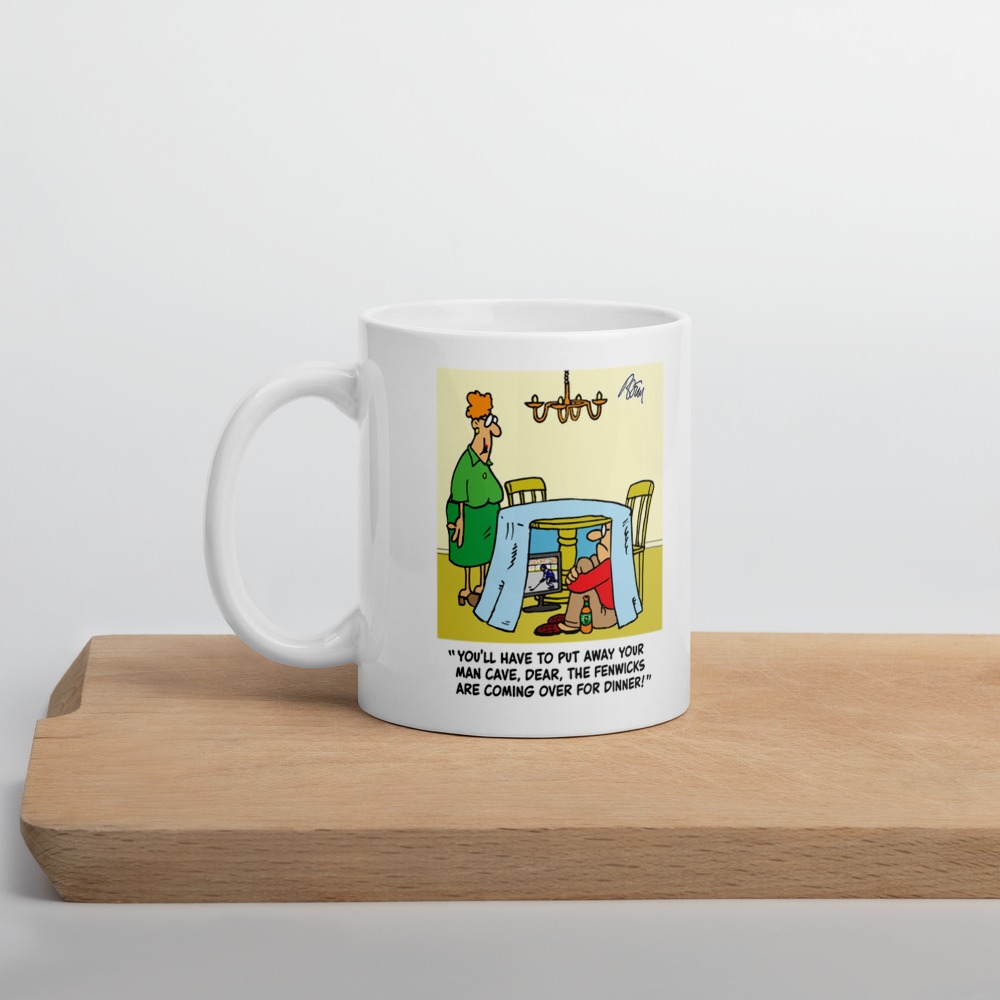 White Glossy Mug