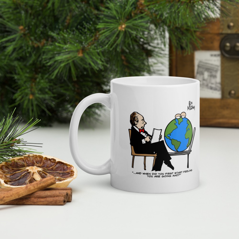 White Glossy Mug
