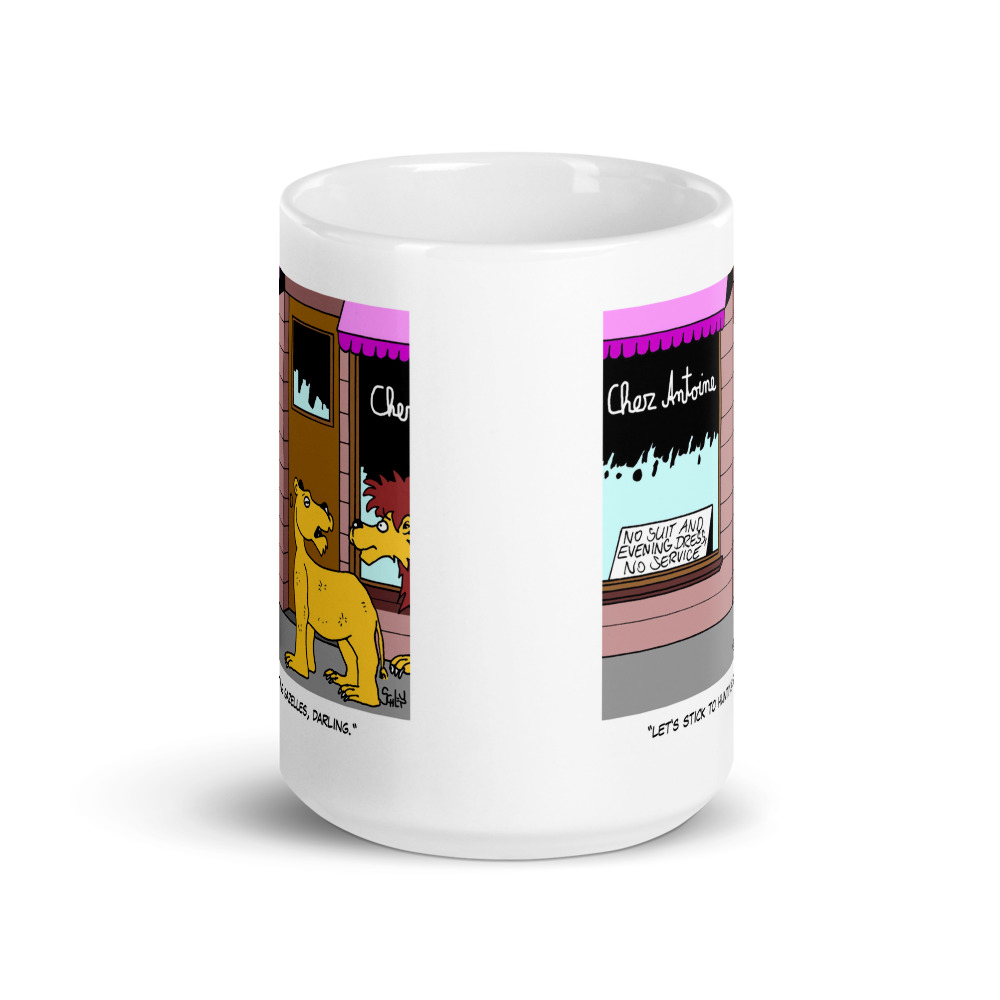 White Glossy Mug