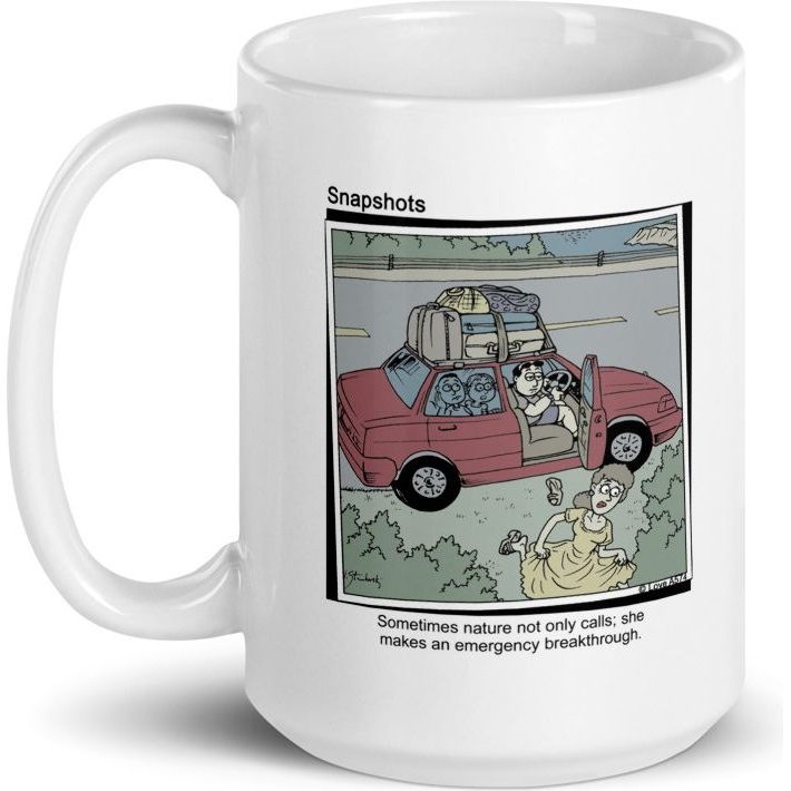 White Glossy Mug