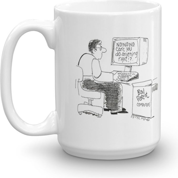 White Glossy Mug
