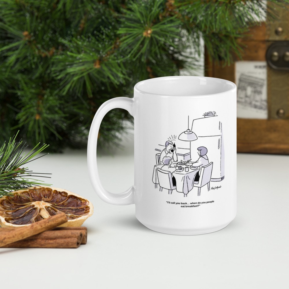 White Glossy Mug