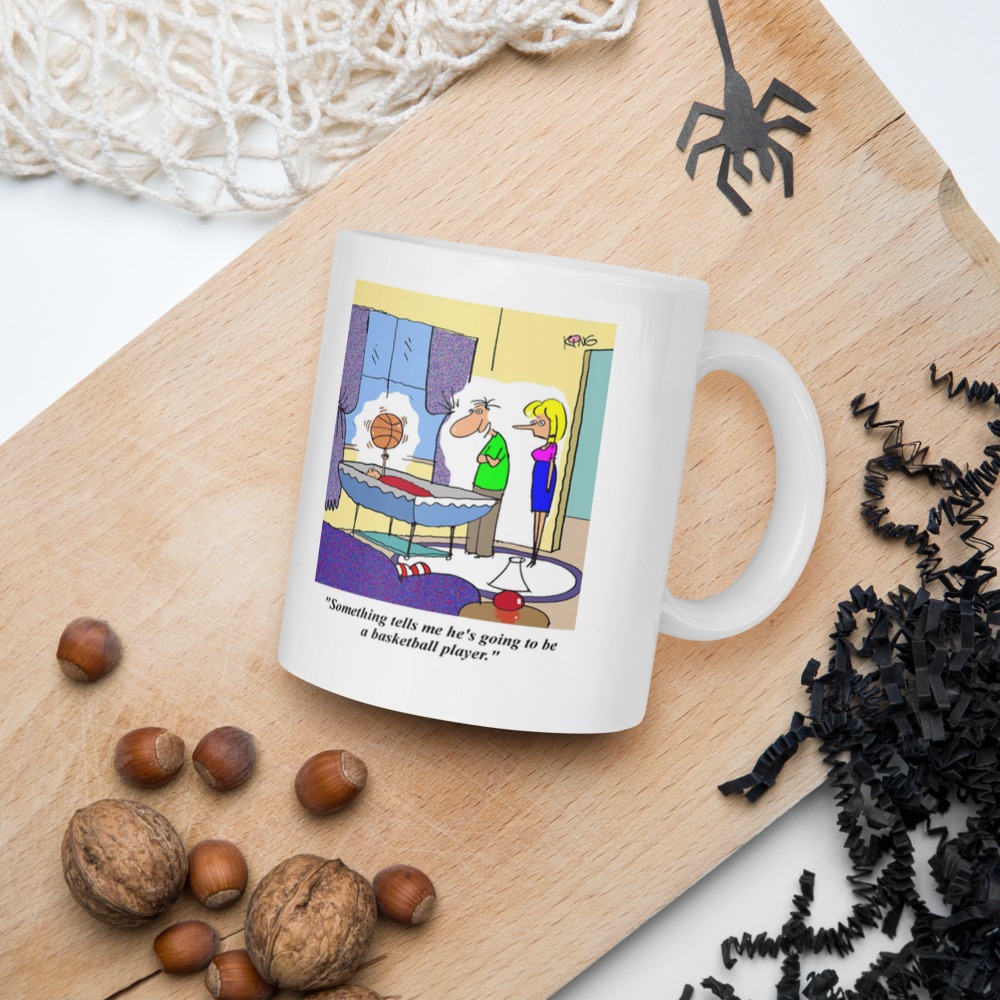 White Glossy Mug