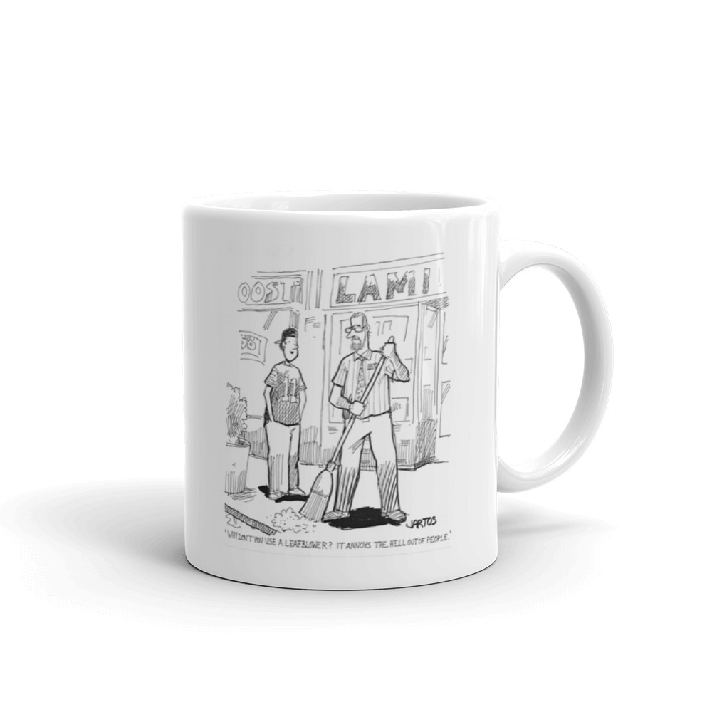 White Glossy Mug