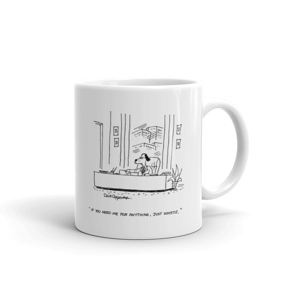 White Glossy Mug