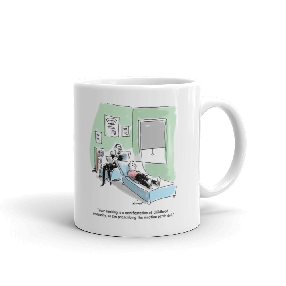 White Glossy Mug